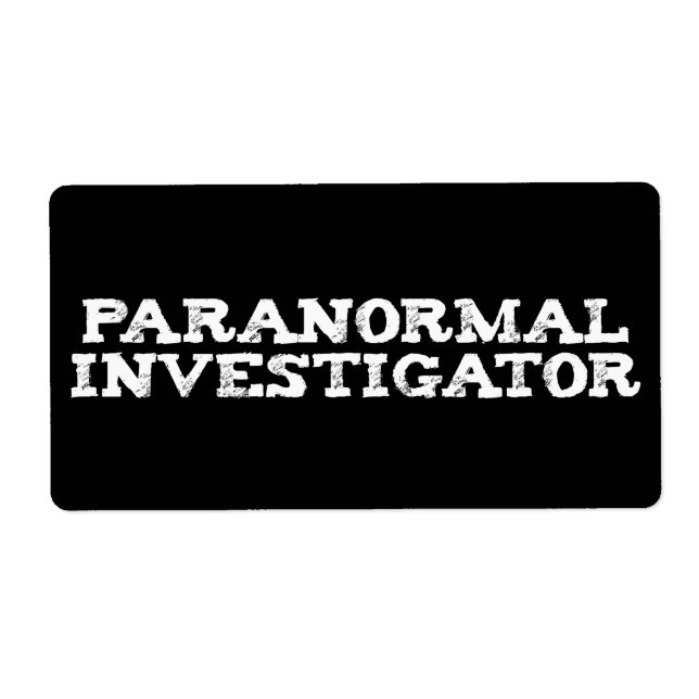 Paranormal Investigator Ghost Hunting (Front)