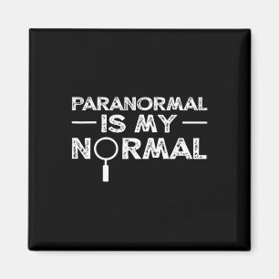 Paranormal Investigator Ghost Hunting Funny Gift  Magnet