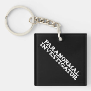 Paranormal Investigator Ghost Hunting Key Ring