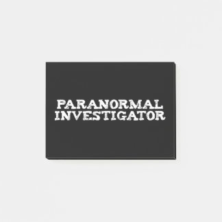 Paranormal Investigator Ghost Hunting Post-it Notes