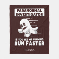 Paranormal Investigator Ghost Hunting Run Faster
