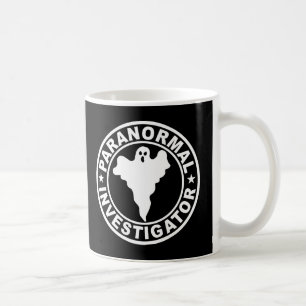 Paranormal Investigator Logo Ghost Hunter Coffee Mug