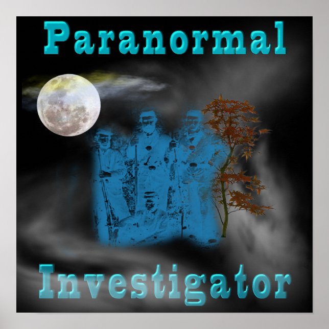 paranormal investigator poster (Front)