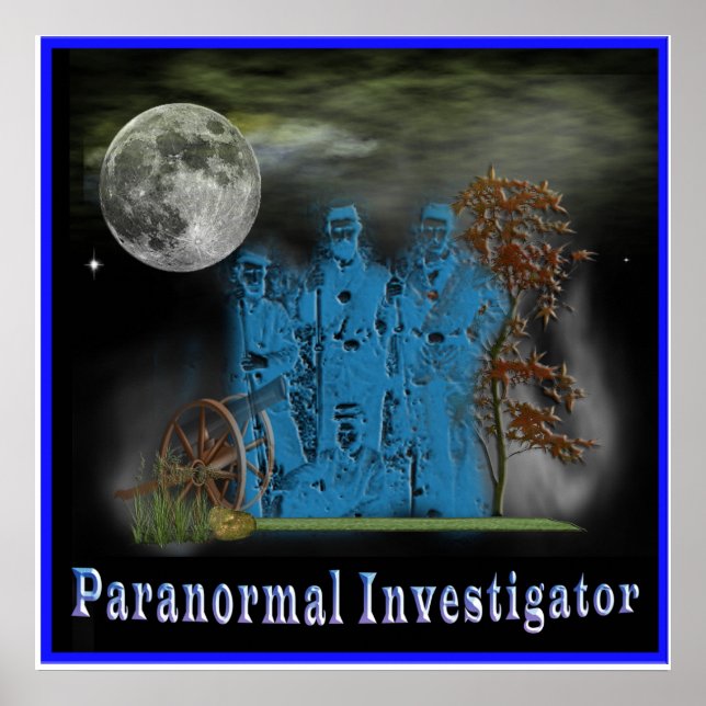 paranormal investigator poster (Front)