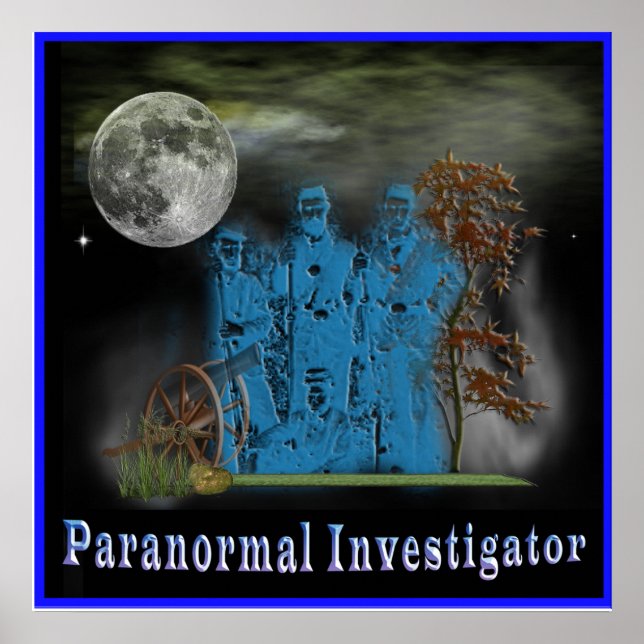 paranormal investigator poster (Front)