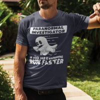Paranormal Investigator Run Faster Ghost Hunting