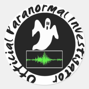 Paranormal Investigator Stickers
