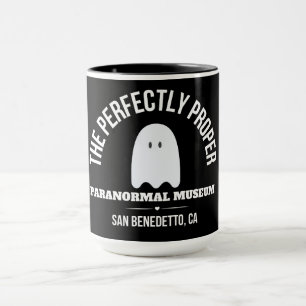 Paranormal Museum Mug - Black and White