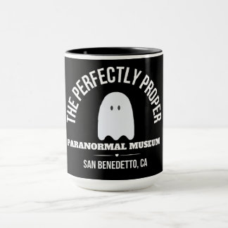 Paranormal Museum Mug - Black and White
