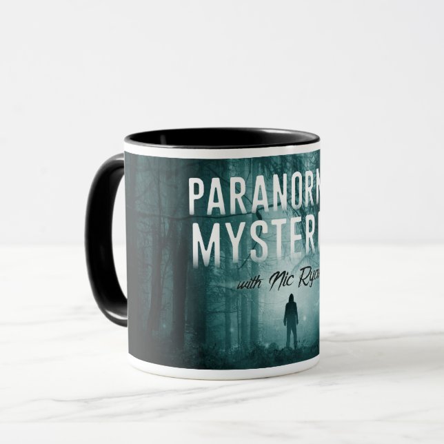 Paranormal Mysteries (dark forest) Mug (Front Left)