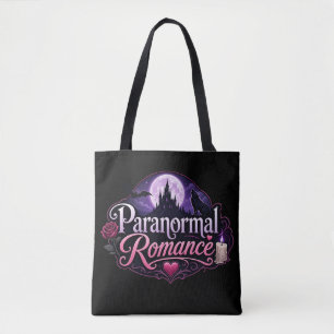 Paranormal Romance Genre Lover Tote Bag