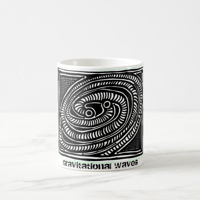 ParanormalPrints Mug Gravitational Waves (Center)