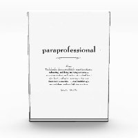 Paraprofessional Definition Appreciation Gift