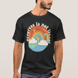Paraprofessional Progress Is Not Linear Sped Teach T-Shirt