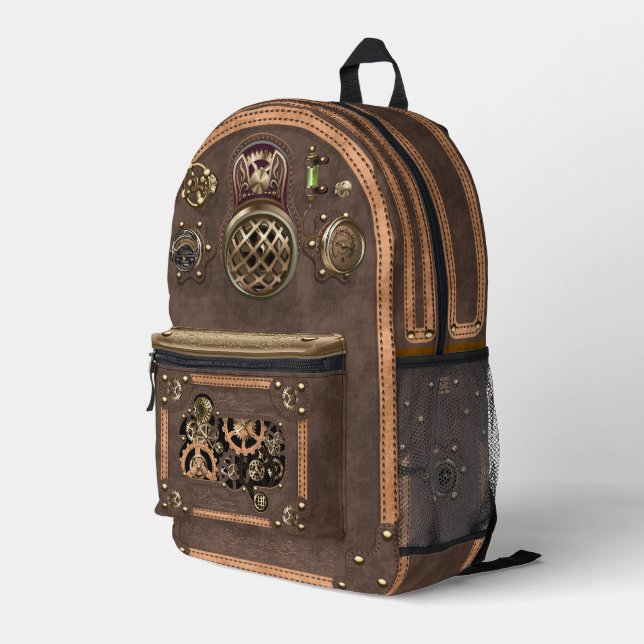 Parapunk style backpack (Back Corner Right)