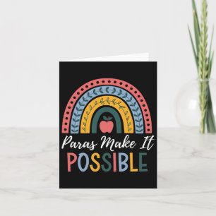 Paras Make It Possible Rainbow Para Sped Teacher I Card