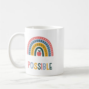 Paras Make It Possible Rainbow Para Sped Teacher I Coffee Mug