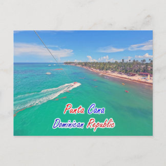 PARASAILING PUNTA CANA POSTCARD