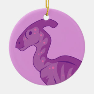 Parasaurolophus Ceramic Tree Decoration