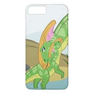 Parasaurolophus Mum and Baby iPhone 8 Plus/7 Plus Case