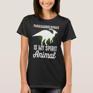 Parasaurolophus My Spirit Animal Dinosaur Vintage T-Shirt