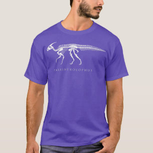 Parasaurolophus Skeleton famous Dinosaur Bones Fan T-Shirt