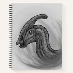 Parasaurolophus Sketch Notebook