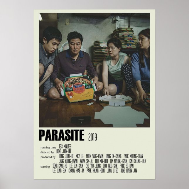 Parasite Alternative Art Movie Large 2 Poster (Front)
