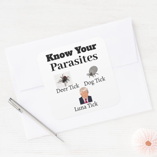Parasites Sticker (Envelope)