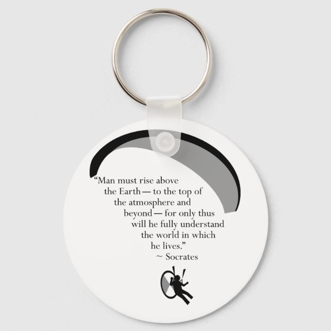 paraSocrates Key Ring (Front)