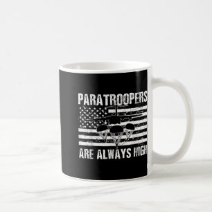 Paratrooper American Flag Us Army Soldier Veterans Coffee Mug