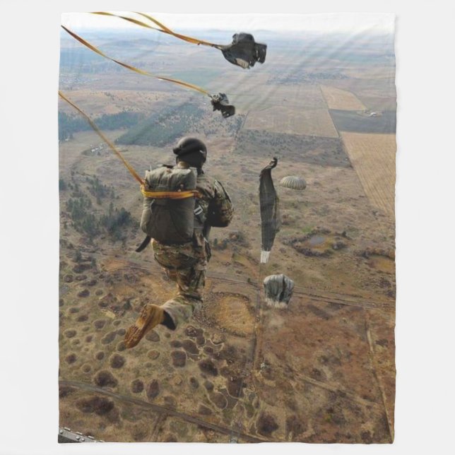 PARATROOPER FLEECE BLANKET (Front)