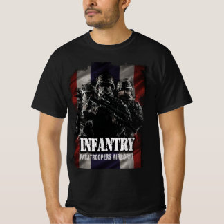 Paratroopers airborne infantry with Thai flag. T-Shirt