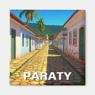 Paraty Brazil Travel Magnet
