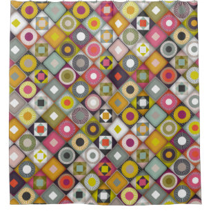 parava diagonal shower curtain