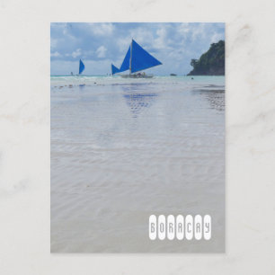 Paraw Sailing in Boracay Postcard