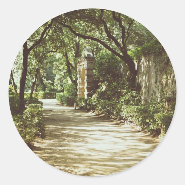 Parc del Laberint d'Horta Classic Round Sticker (Front)