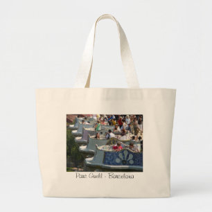 Parc Guell - Barcelona Large Tote Bag