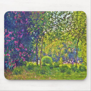 Parc Monceau Claude Monet Mouse Pad