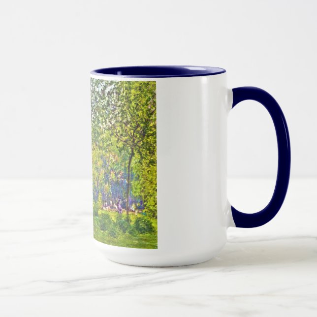 Parc Monceau Claude Monet Mug (Right)