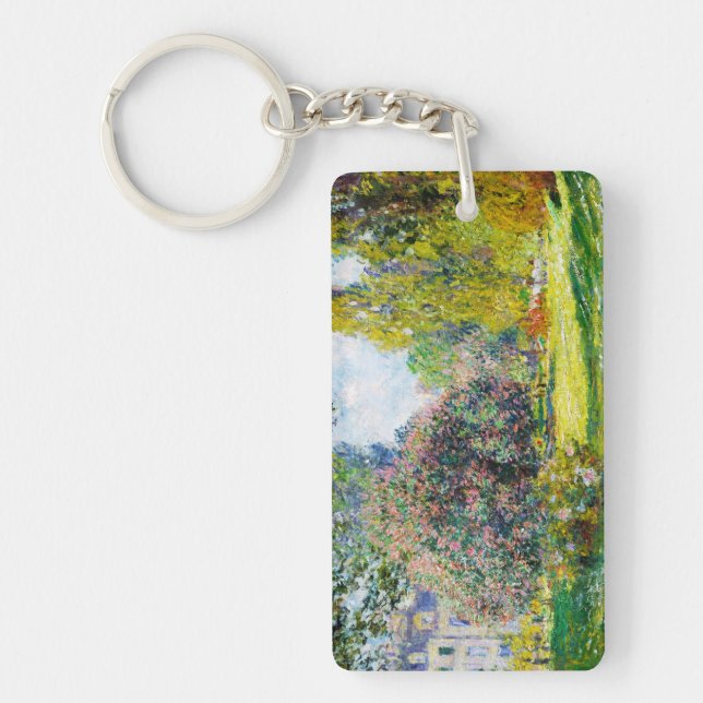 Parc Monceau, Paris Claude Monet Key Ring (Front)