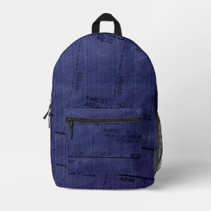 Parcel 1- Real Estate Theme (Denim) Backpack