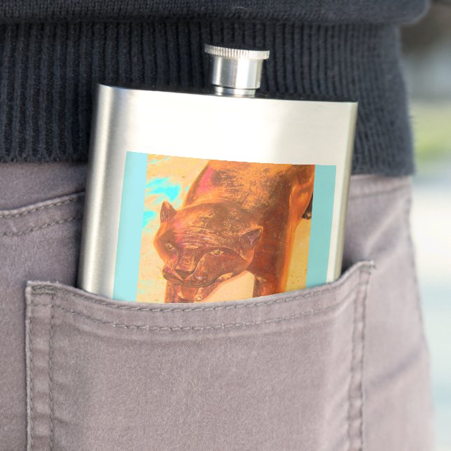 PARCHED classic flask | m3galleryStudio (In Situ)