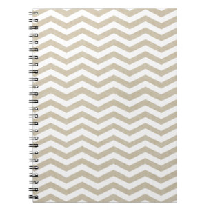 Parchment Chevron Notebook