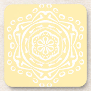 Parchment Mandala Coaster