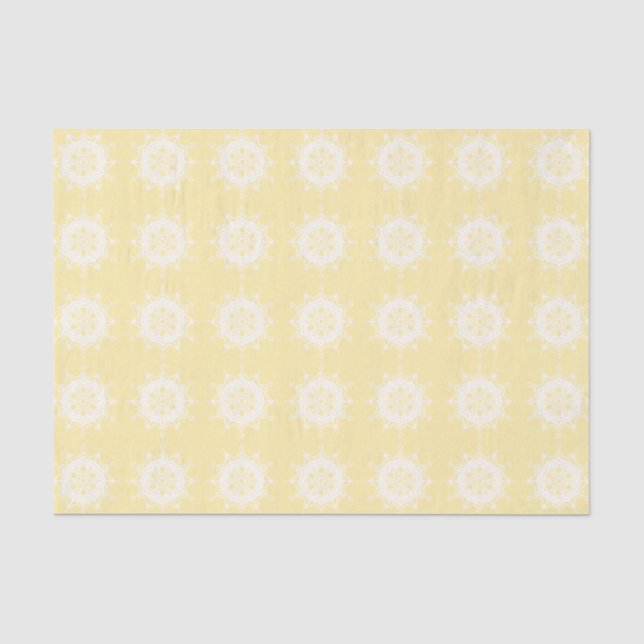 Parchment Mandala Tissue Paper (Front)