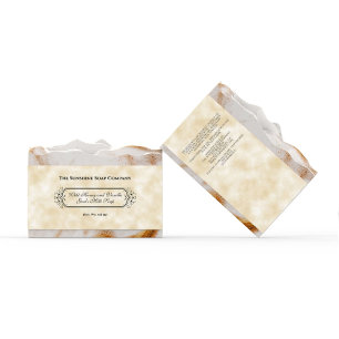 Parchment Paper Style Soap Band / Label