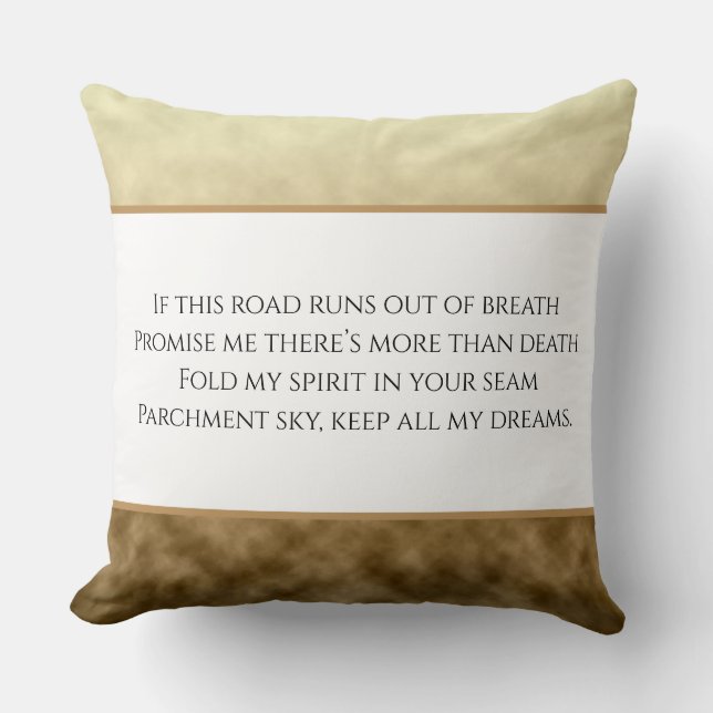 Parchment Sky Cushion (Front)