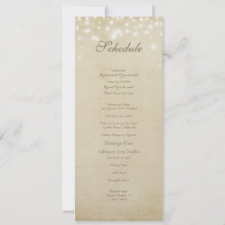 Parchment Sparkle Invitation
