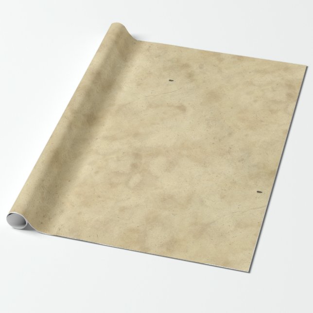 Parchment Wrapping Paper X (Unrolled)